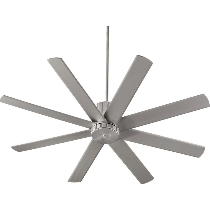 Quorum Proxima 96608-65 Ceiling Fan 60 in. - Satin Nickel, Silver