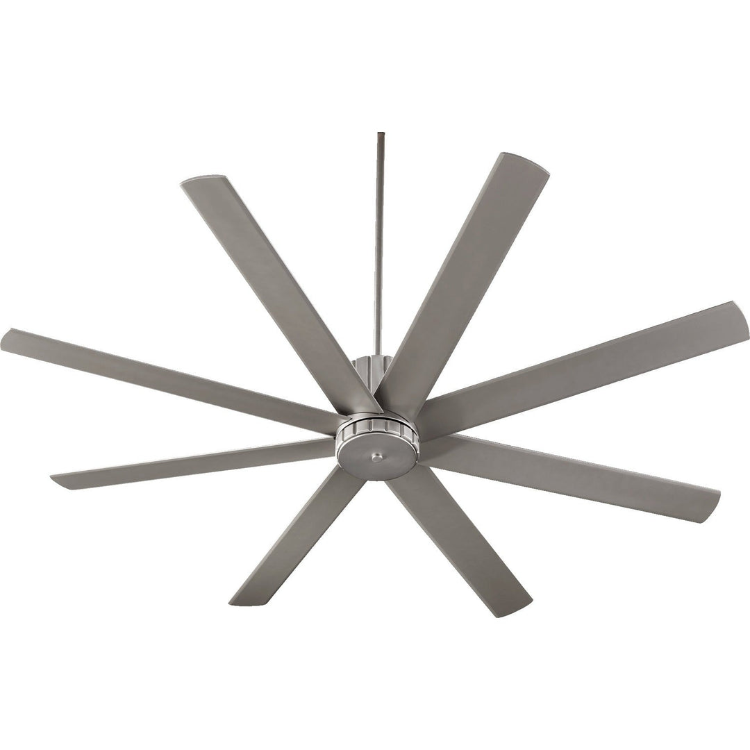 Quorum Proxima 96728-65 Ceiling Fan 72 in. - Satin Nickel, Silver