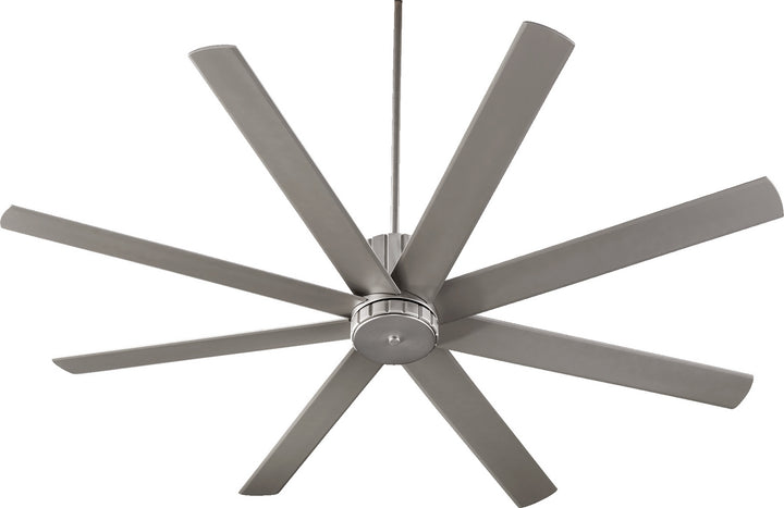 Quorum Proxima 96728-65 Ceiling Fan 72 in. - Satin Nickel, Silver