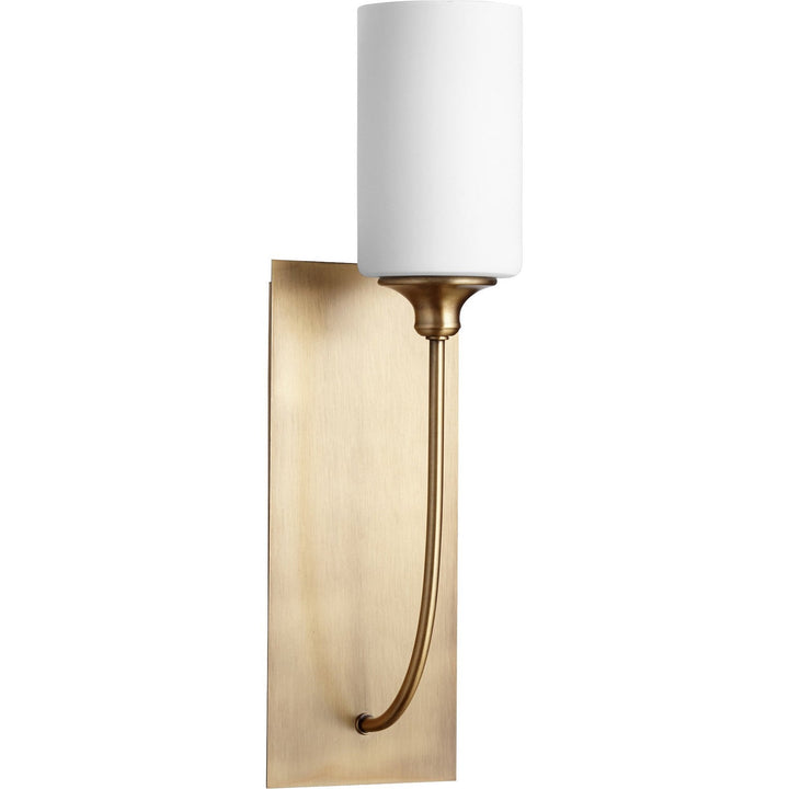 Quorum Celeste 5209-1-80 Wall Sconce Light - Aged Brass