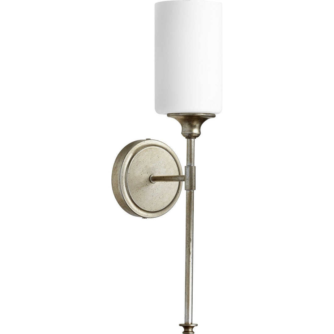 Quorum Celeste 5309-1-60 Wall Light - Aged Silver Leaf