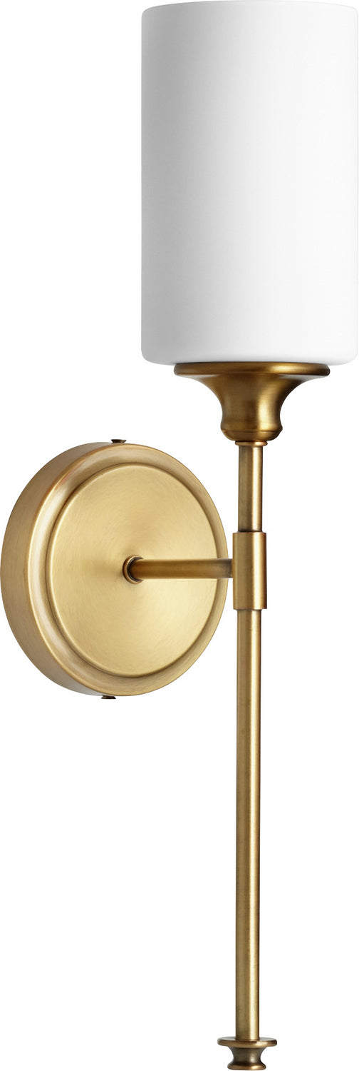 Quorum Celeste 5309-1-80 Wall Sconce Light - Aged Brass