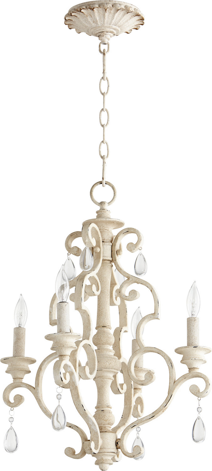 Quorum San Miguel 6073-4-70 Chandelier Light - Persian White
