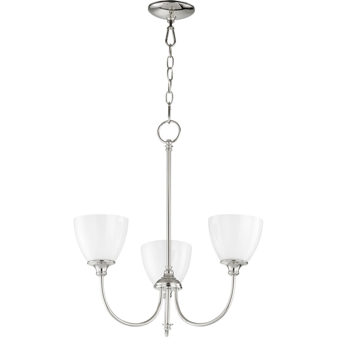 Quorum Celeste 6109-3-62 Chandelier Light - Polished Nickel