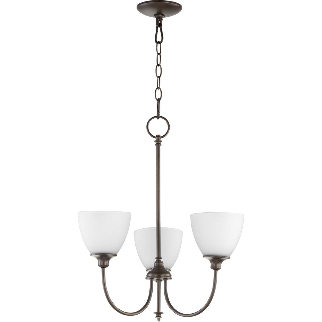 Quorum Celeste 6109-3-86 Chandelier Light - Oiled Bronze