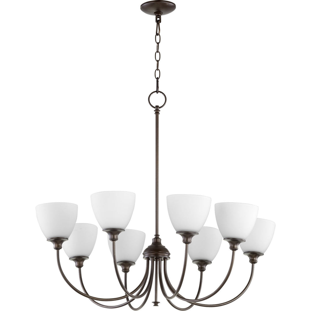 Quorum Celeste 6109-8-86 Chandelier Light - Oiled Bronze