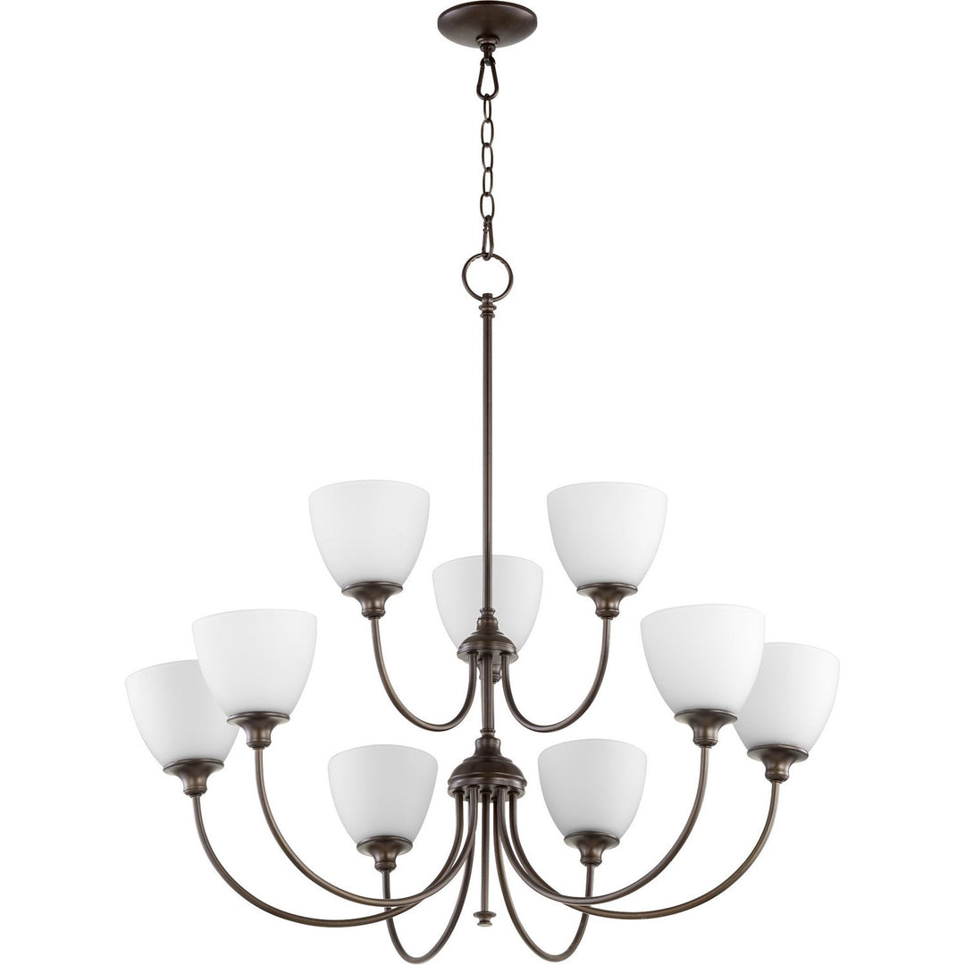 Quorum Celeste 6109-9-86 Chandelier Light - Oiled Bronze