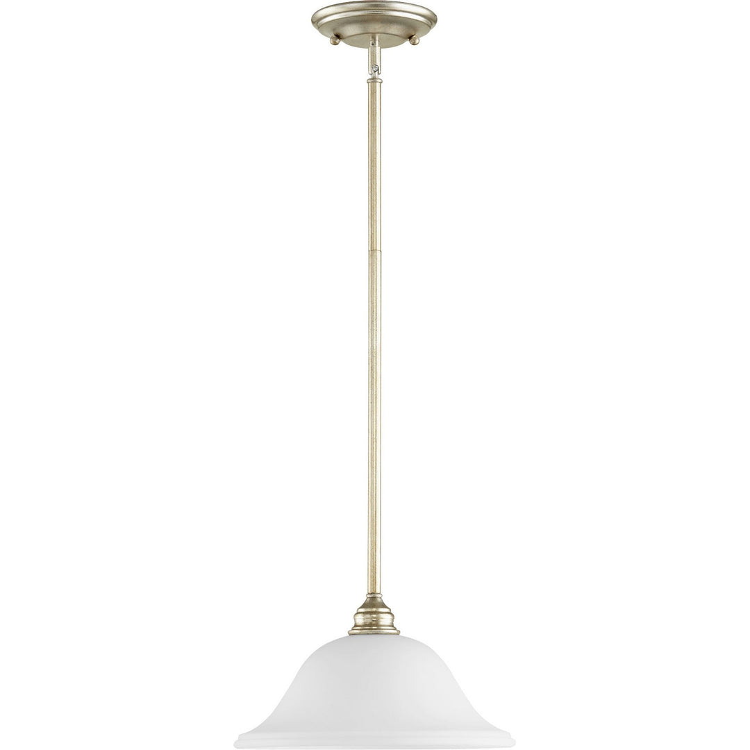 Quorum Bryant 654-60 Pendant Light - Aged Silver Leaf