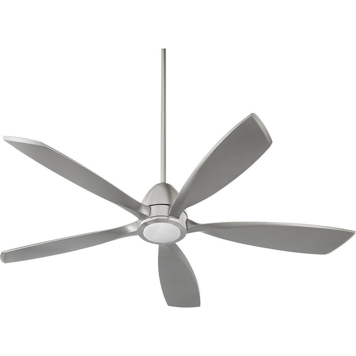 Quorum Holt 66565-65 Ceiling Fan 56 in. - Satin Nickel