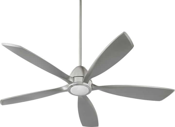 Quorum Holt 66565-65 Ceiling Fan 56 in. - Satin Nickel