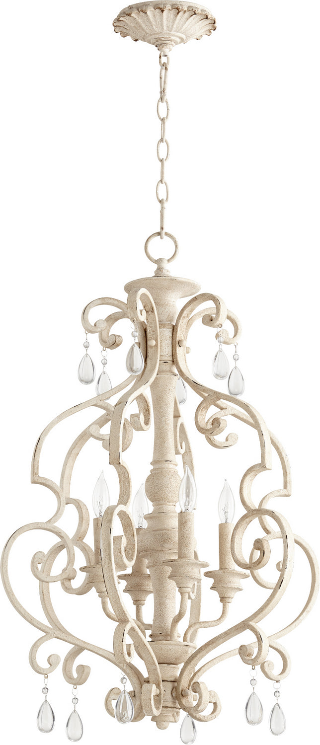Quorum San Miguel 6873-4-70 Pendant Light - Persian White