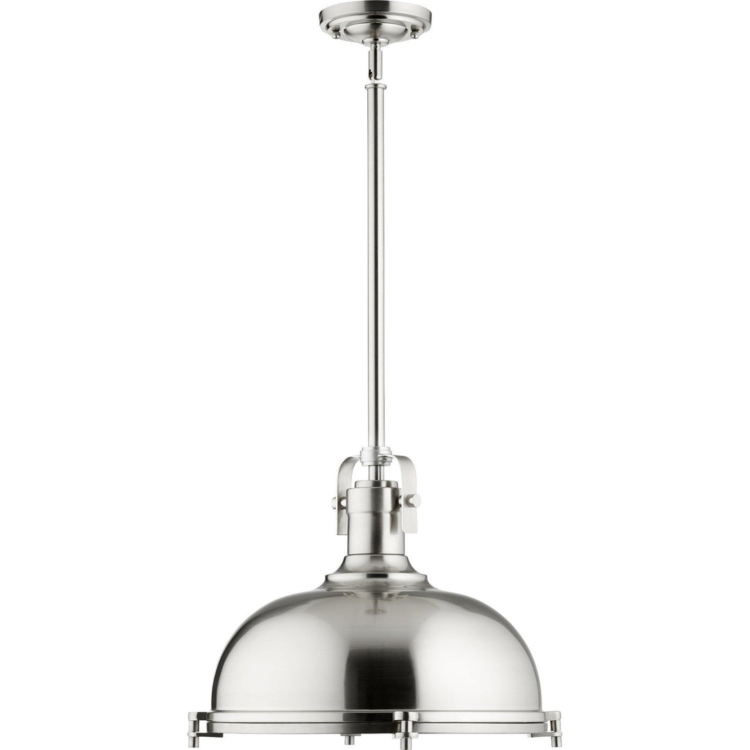 Quorum Hinge Pendants 804-17-65 Pendant Light - Satin Nickel