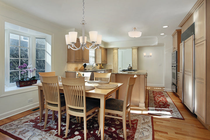 Nuvo Laguna 60-5825 Chandelier Light - Brushed Nickel