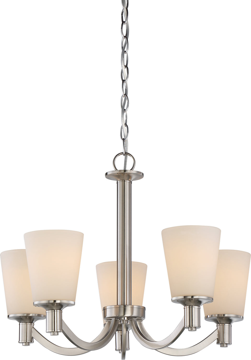 Nuvo Laguna 60-5825 Chandelier Light - Brushed Nickel