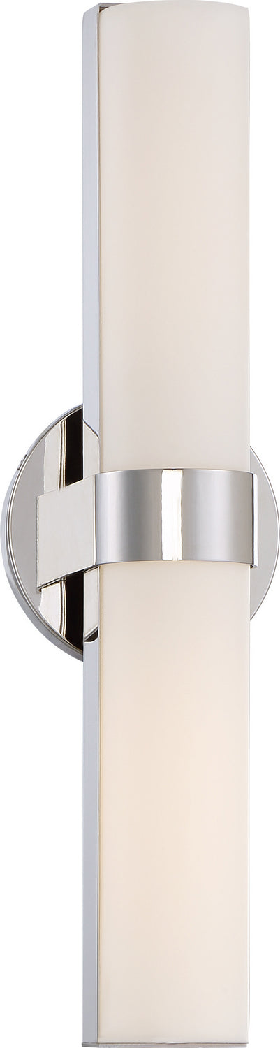 Nuvo Bond 62-722 Bath Vanity Light 6 in. wide - Polished Nickel