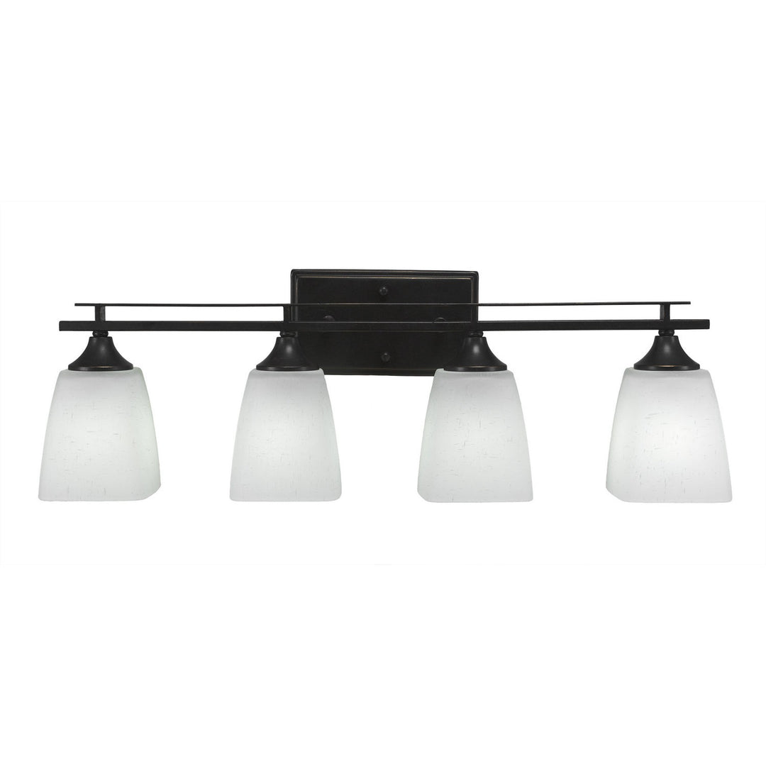Toltec Uptowne 134-dg-460 Bath Vanity Light 26 in. wide - Dark Granite