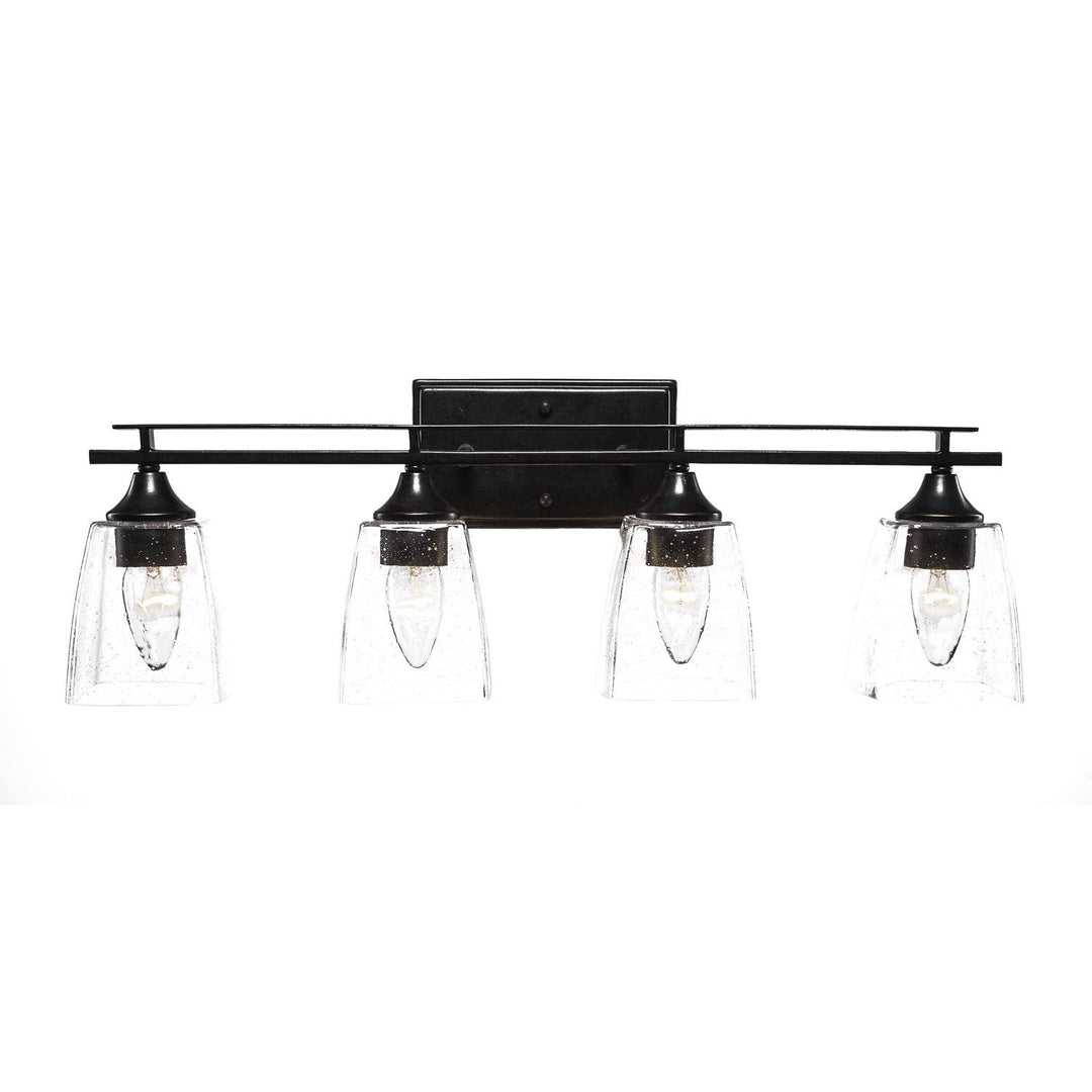 Toltec Uptowne 134-dg-461 Bath Vanity Light 26 in. wide - Dark Granite