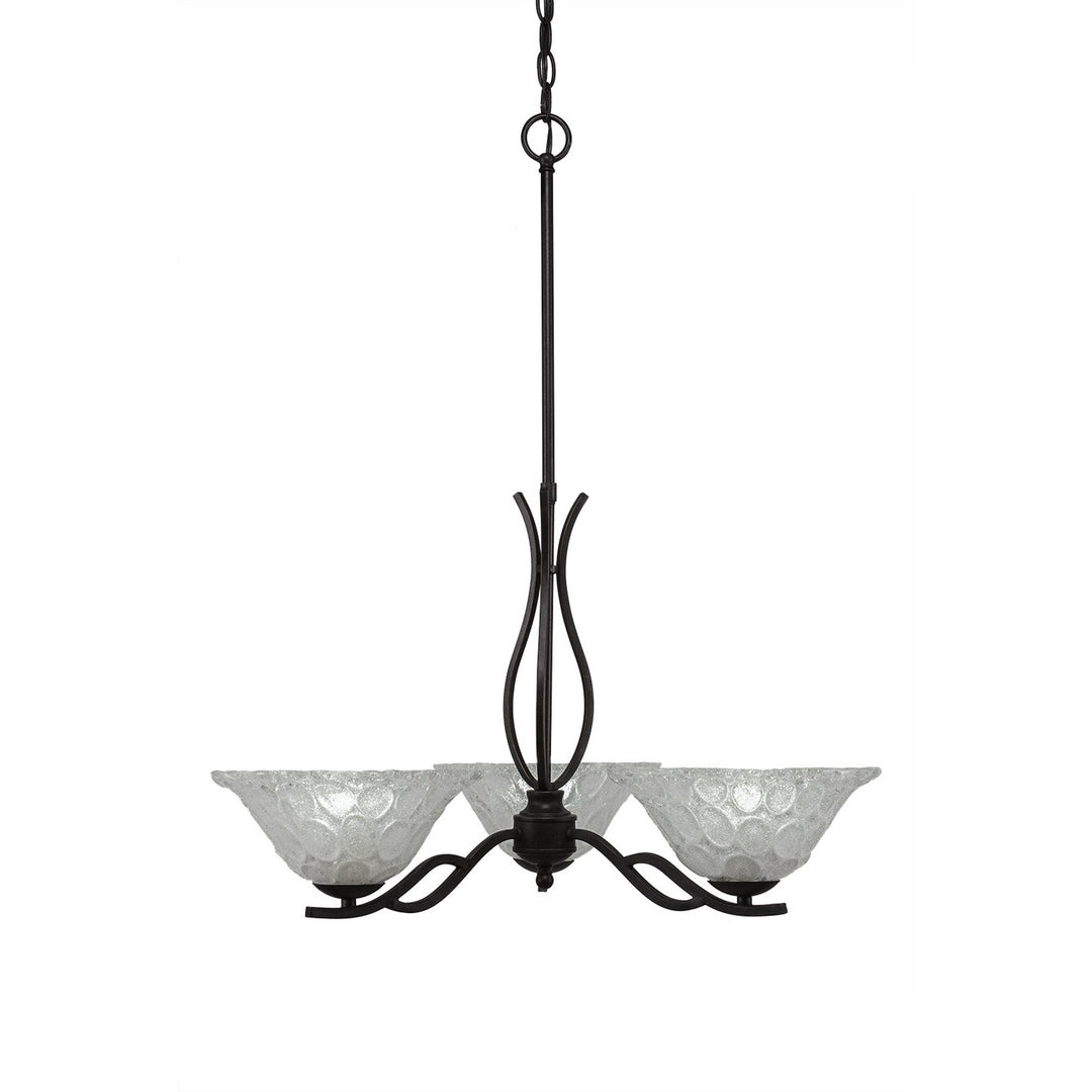 Toltec Revo 243-dg-431 Chandelier Light - Dark Granite