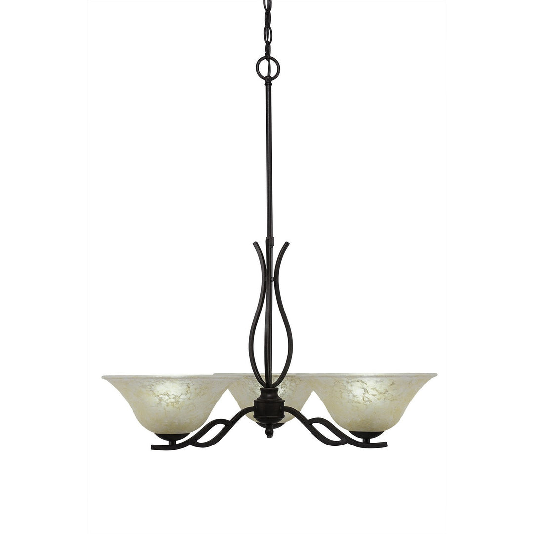 Toltec Revo 243-dg-513 Chandelier Light - Dark Granite