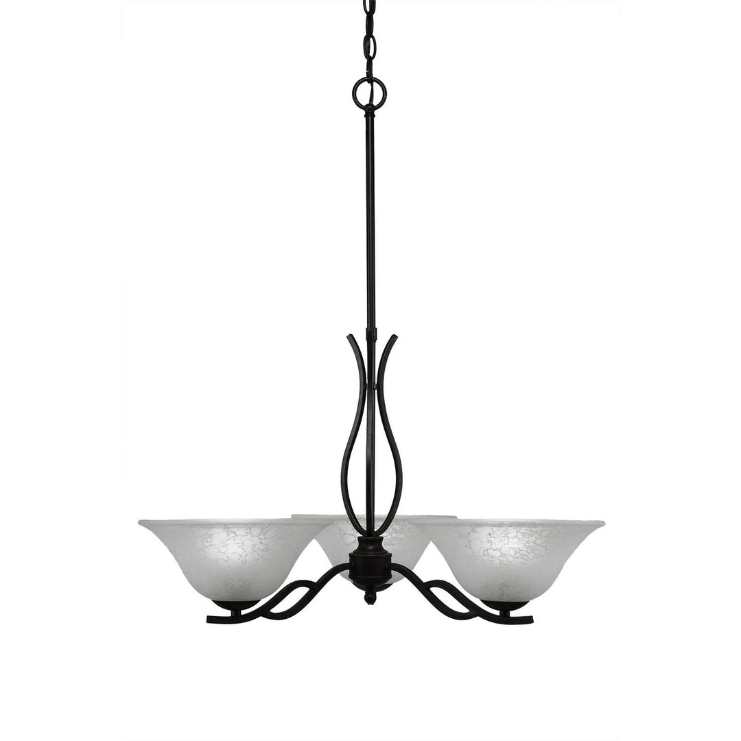 Toltec Revo 243-dg-515 Chandelier Light - Dark Granite