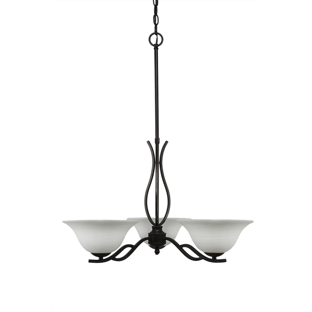 Toltec Revo 243-dg-613 Chandelier Light - Dark Granite