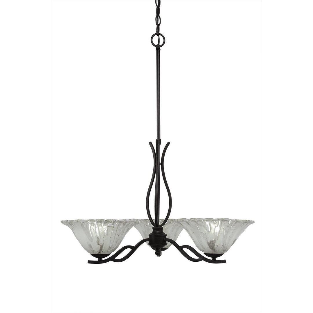 Toltec Revo 243-dg-7193 Chandelier Light - Dark Granite