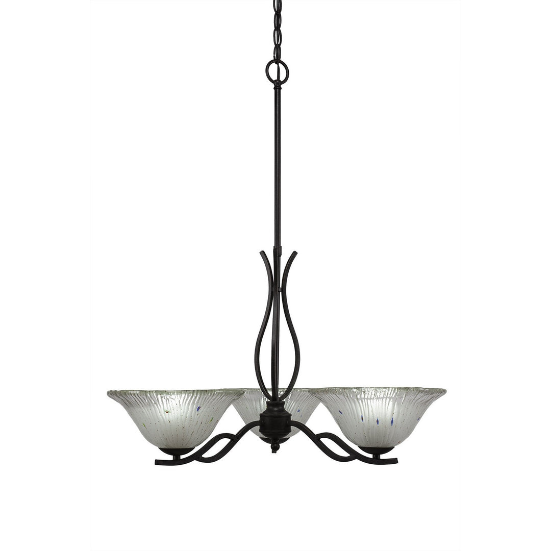 Toltec Revo 243-dg-731 Chandelier Light - Dark Granite