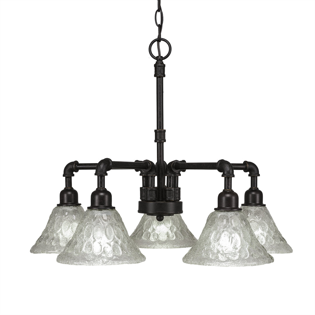 Toltec Vintage 285-dg-451 Chandelier Light - Dark Granite