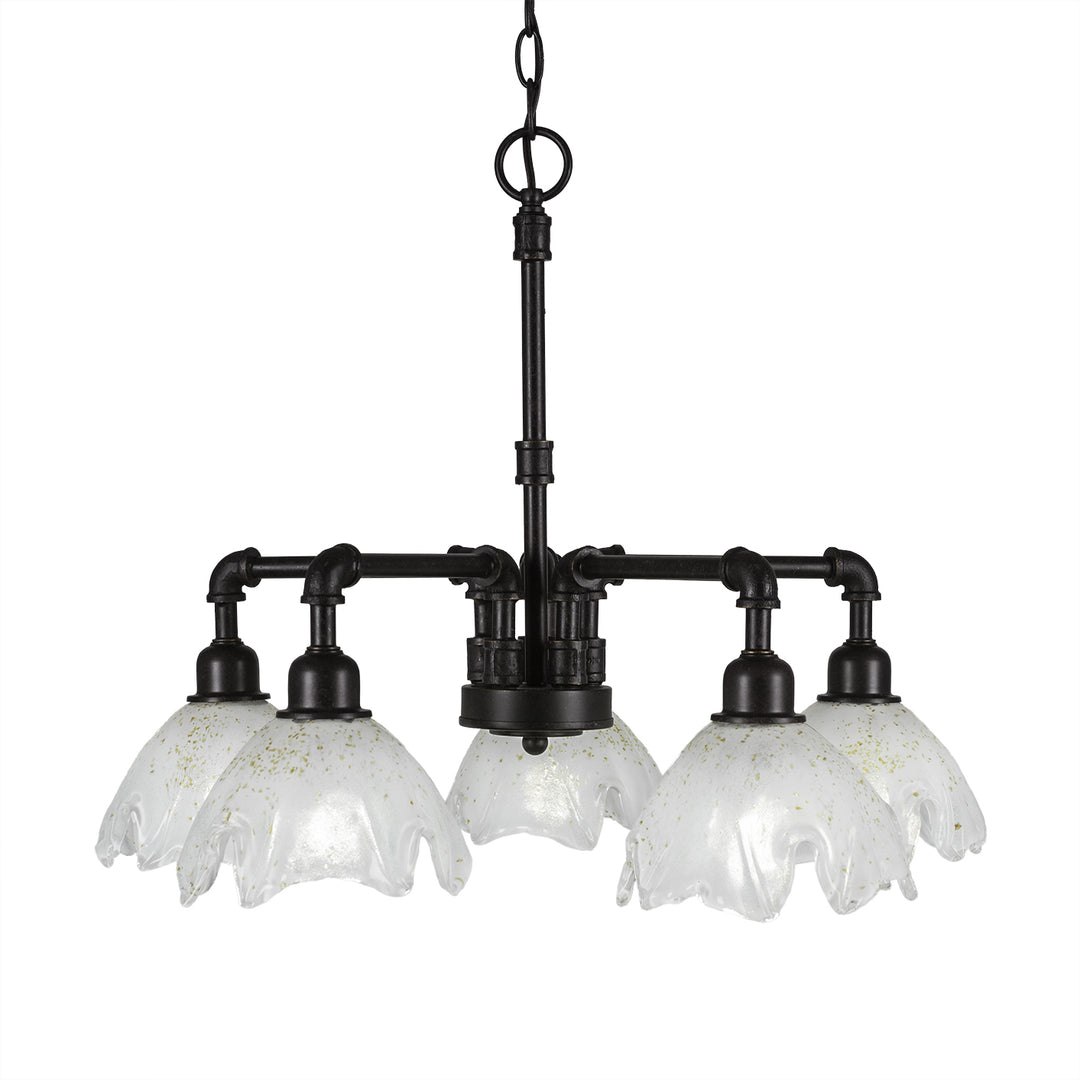 Toltec Vintage 285-dg-755 Chandelier Light - Dark Granite