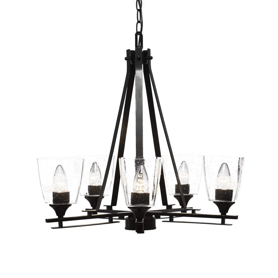 Toltec Uptowne 325-DG-461 Chandelier Light - Dark Granite