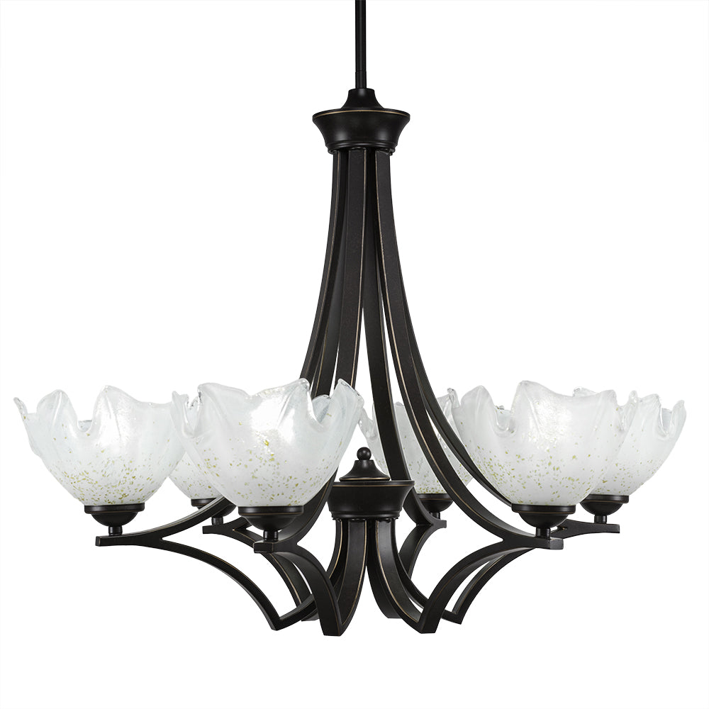 Toltec Zilo 566-dg-755 Chandelier Light - Dark Granite