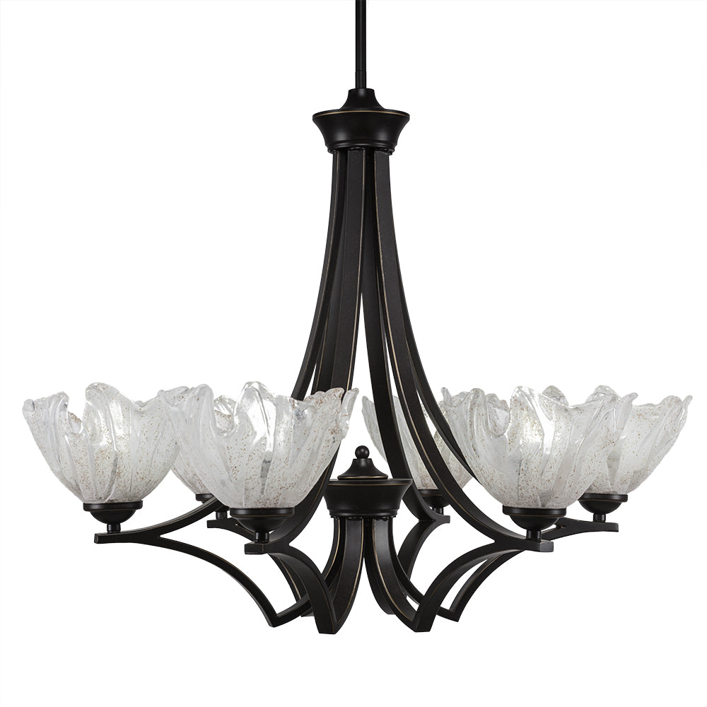 Toltec Zilo 566-dg-759 Chandelier Light - Dark Granite