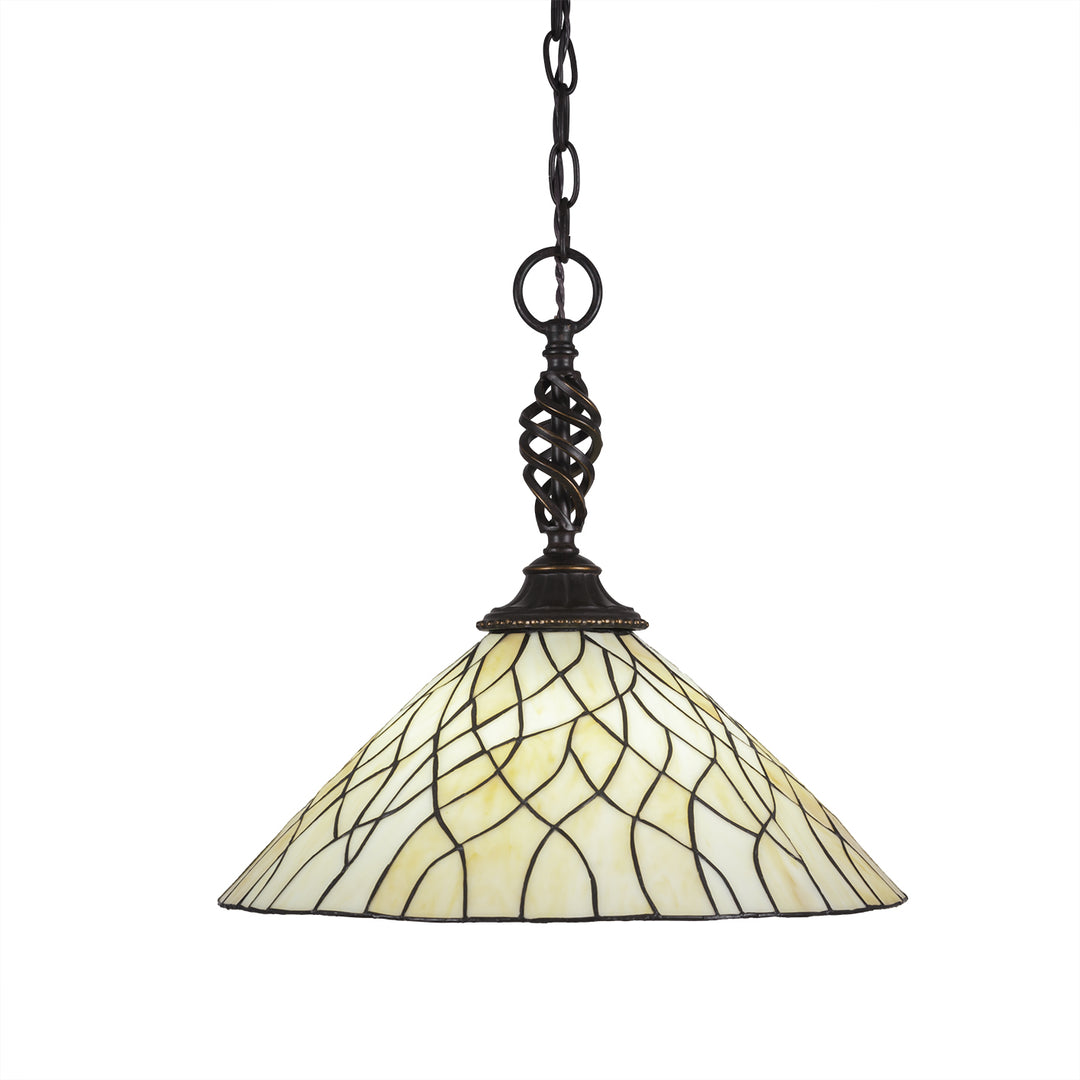 Toltec Eleganté 82-dg-911 Pendant Light - Dark Granite