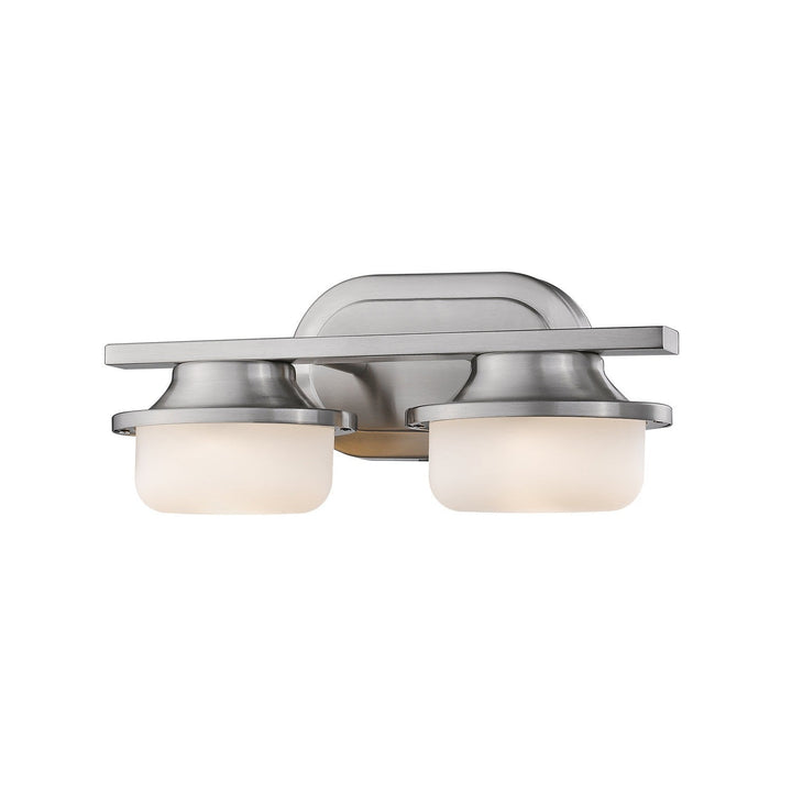 Z-Lite Optum 1917-2V-BN-LED Bath Vanity Light 14 in. wide - Brushed Nickel