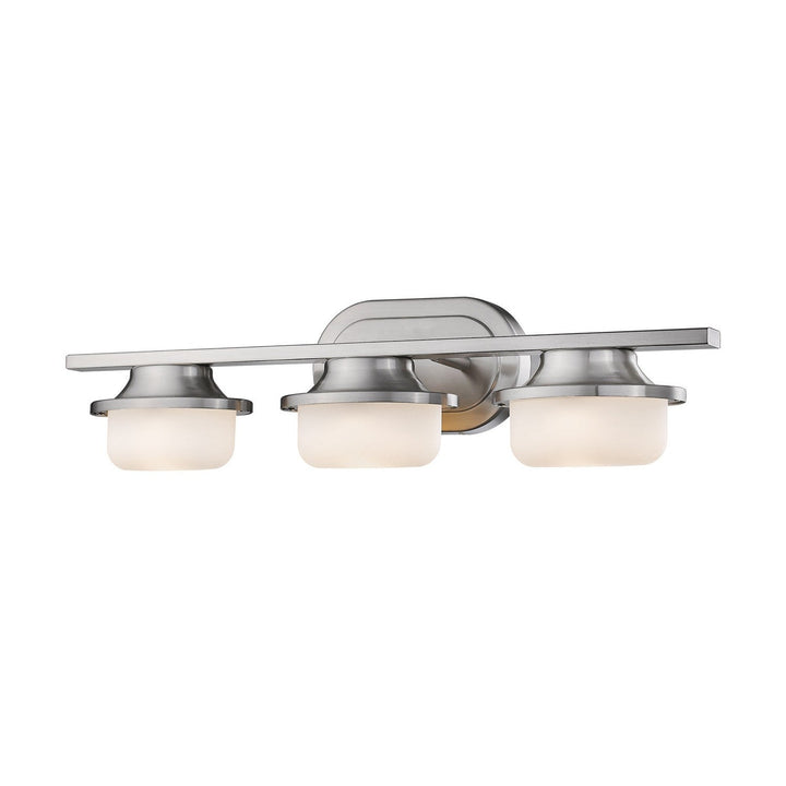 Z-Lite Optum 1917-3V-BN-LED Bath Vanity Light 24 in. wide - Brushed Nickel