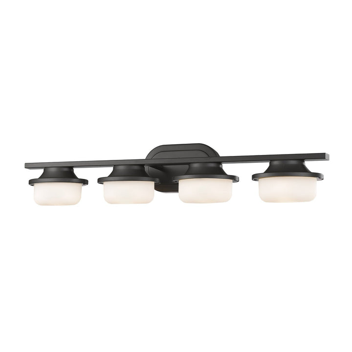 Z-Lite Optum 1917-4V-BRZ-LED Bath Vanity Light 30 in. wide - Bronze
