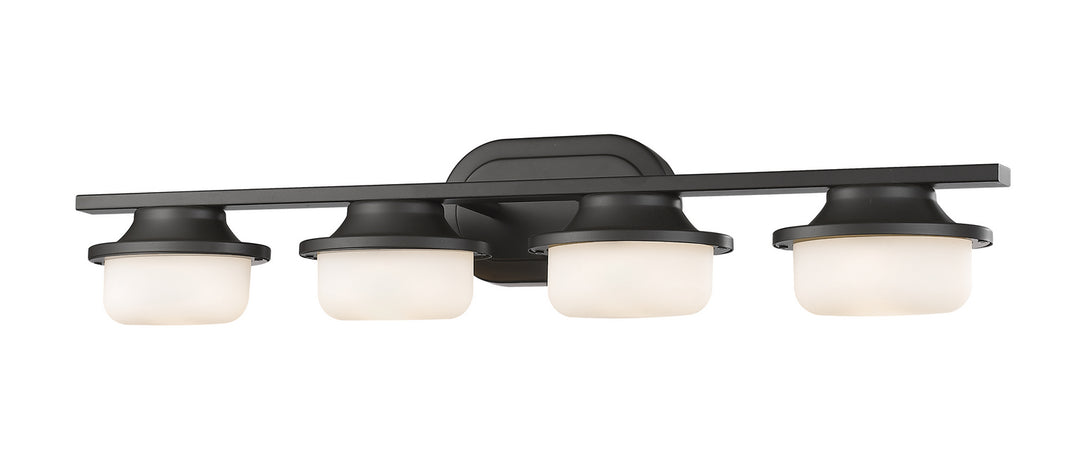 Z-Lite Optum 1917-4V-BRZ-LED Bath Vanity Light 30 in. wide - Bronze