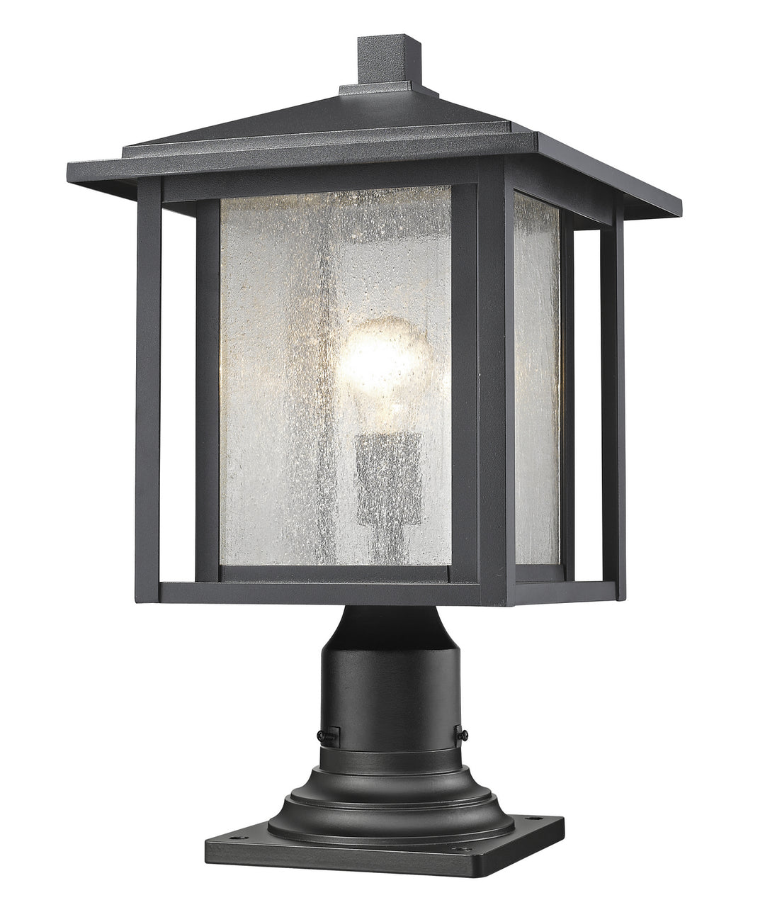 Z-Lite Lighting 554PHB-533PM-BK  Aspen Outdoor Black