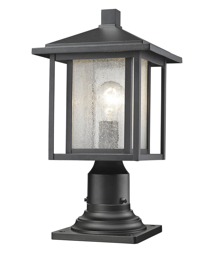 Z-Lite Lighting 554PHM-533PM-BK  Aspen Outdoor Black
