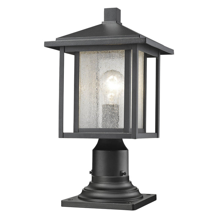 Z-Lite Lighting 554PHM-533PM-BK  Aspen Outdoor Black