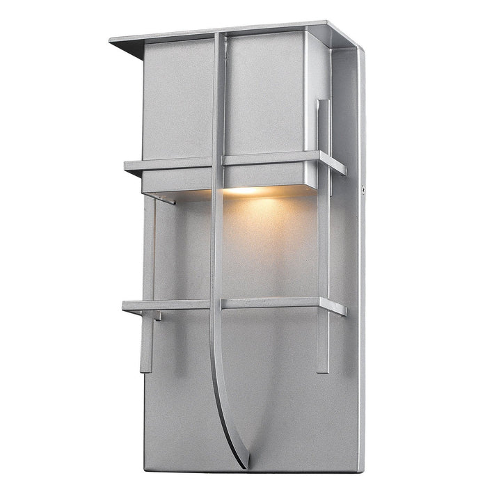 Z-Lite Lighting 558B-SL-LED Modern Stillwater Outdoor Silver