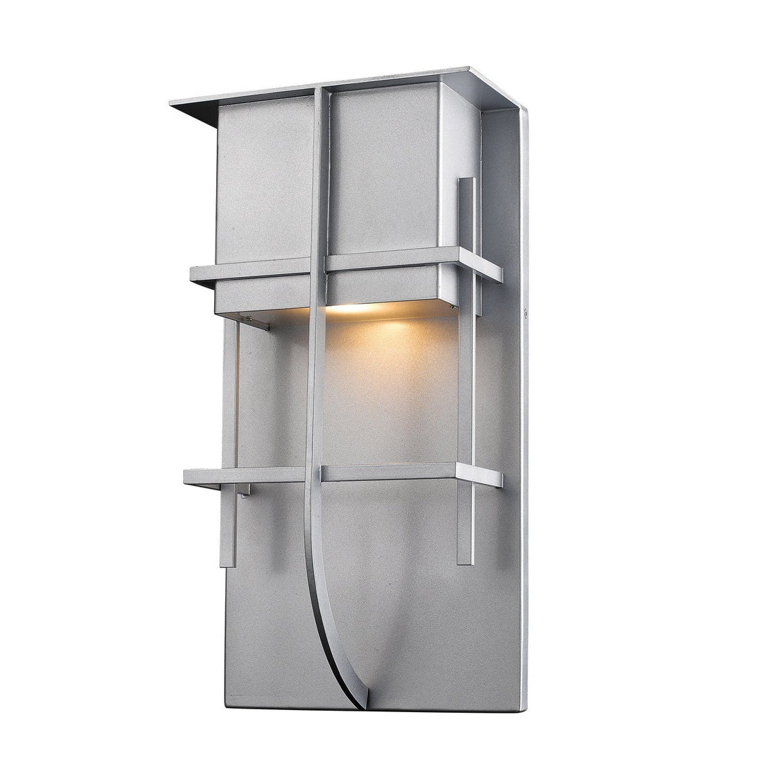Z-Lite Lighting 558M-SL-LED Modern Stillwater Outdoor Silver