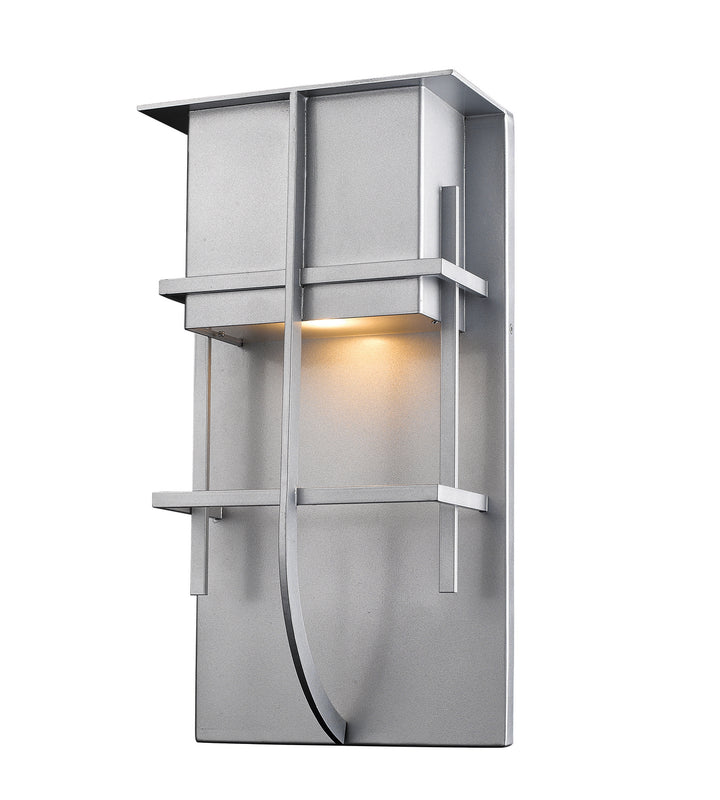 Z-Lite Lighting 558M-SL-LED Modern Stillwater Outdoor Silver