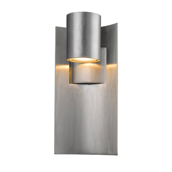 Z-Lite Lighting 559M-SL-LED Modern Amador Outdoor Silver
