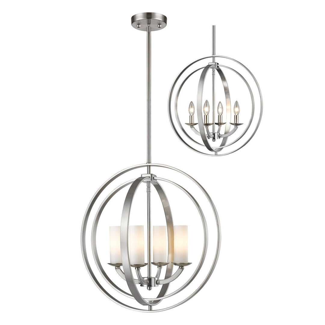 Z-Lite Ashling 6002-4S-BN Pendant Light - Brushed Nickel