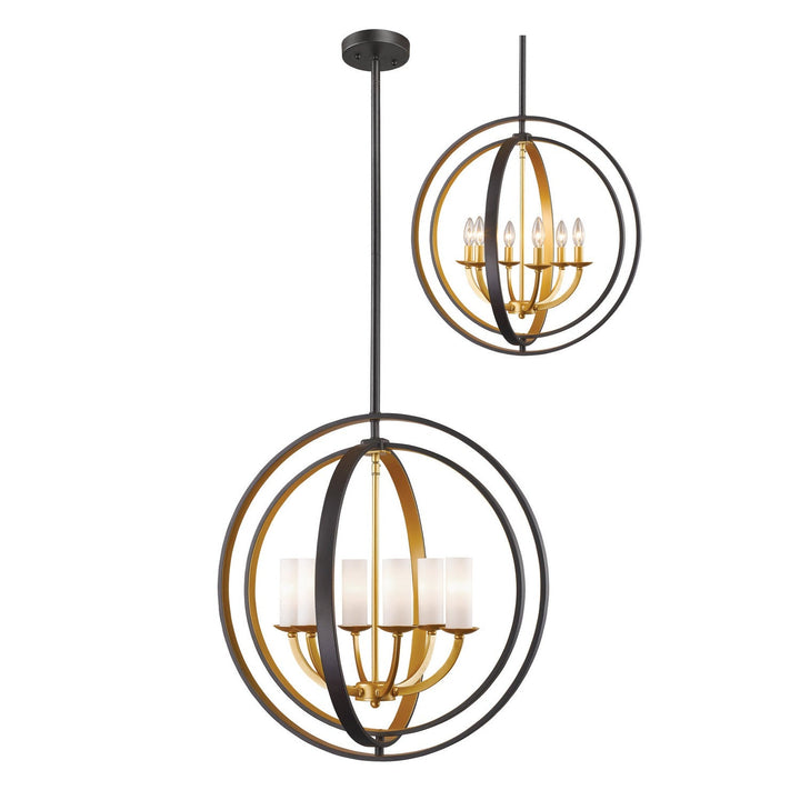 Z-Lite Ashling 6002-6L-BZGD Pendant Light - Bronze Gold