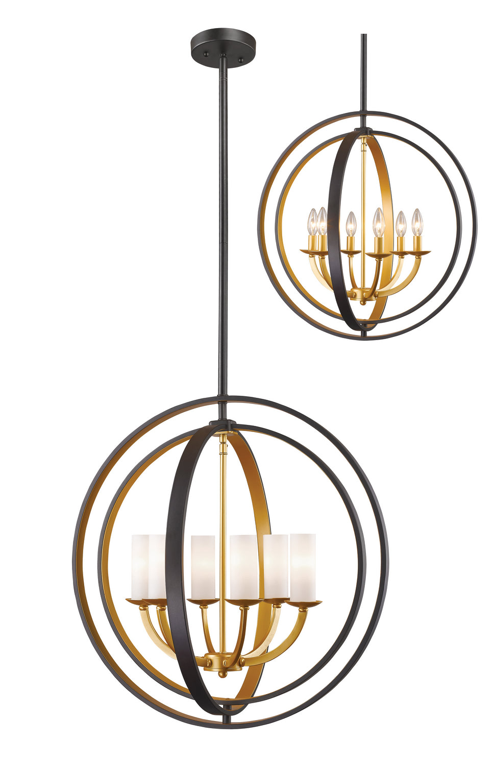 Z-Lite Ashling 6002-6L-BZGD Pendant Light - Bronze Gold