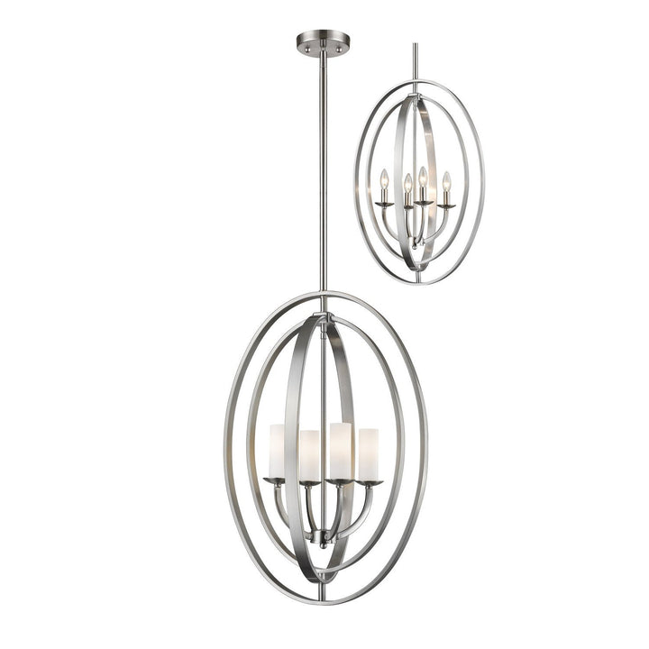 Z-Lite Ashling 6004-4L-BN Pendant Light - Brushed Nickel