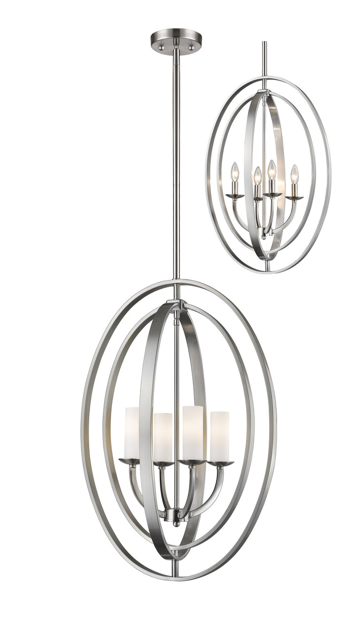 Z-Lite Ashling 6004-4L-BN Pendant Light - Brushed Nickel