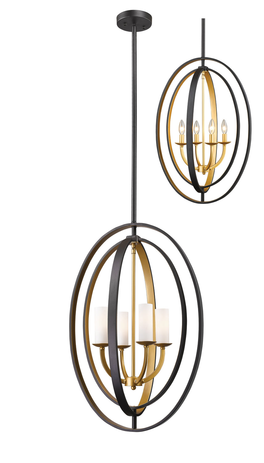 Z-Lite Ashling 6004-4L-BZGD Pendant Light - Bronze Gold